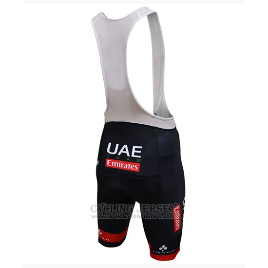 2018 Cycling Jersey UCI World Champion Leader Uae White Short Sleeve and Bib Short